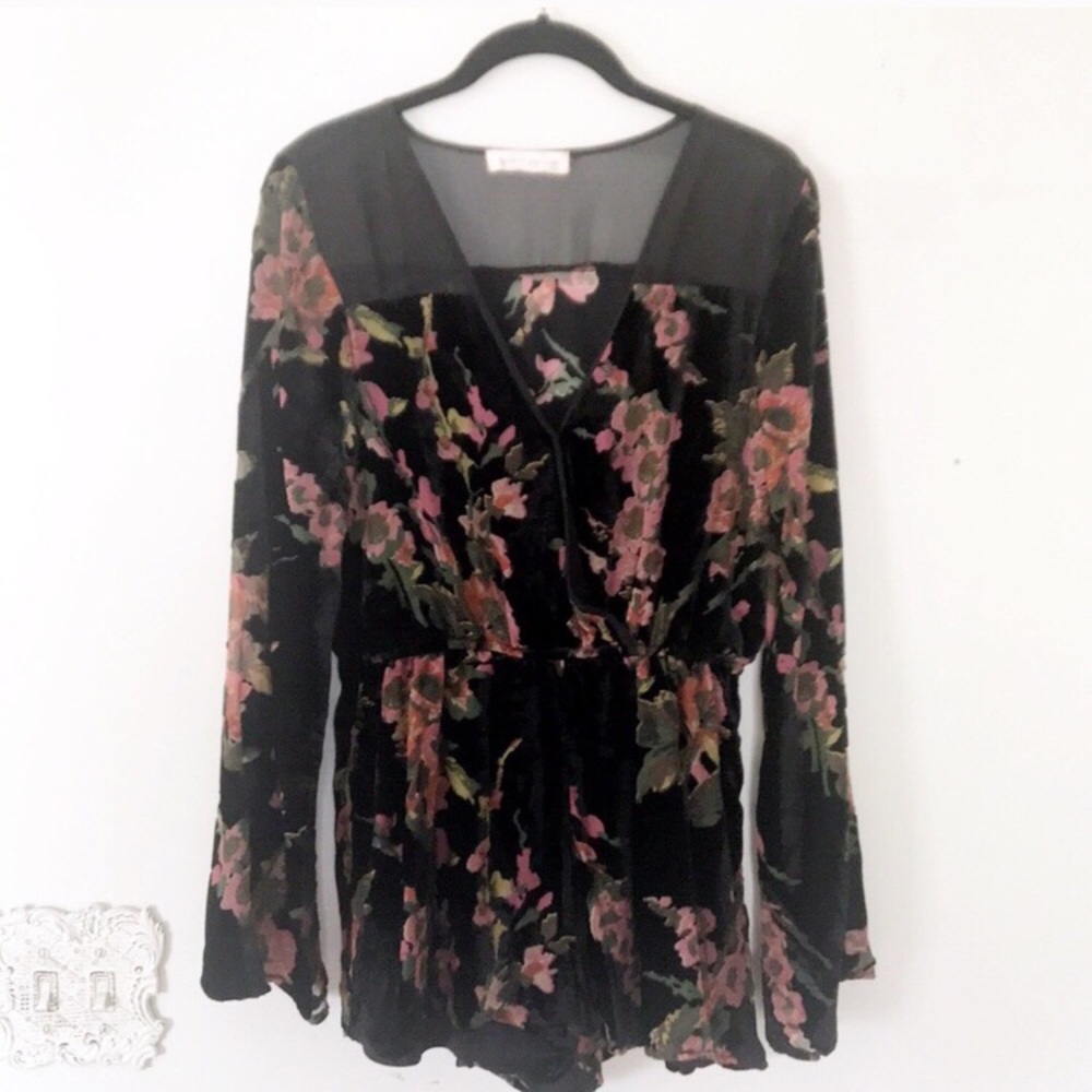 NEW: Band of Gypsies Floral Romper